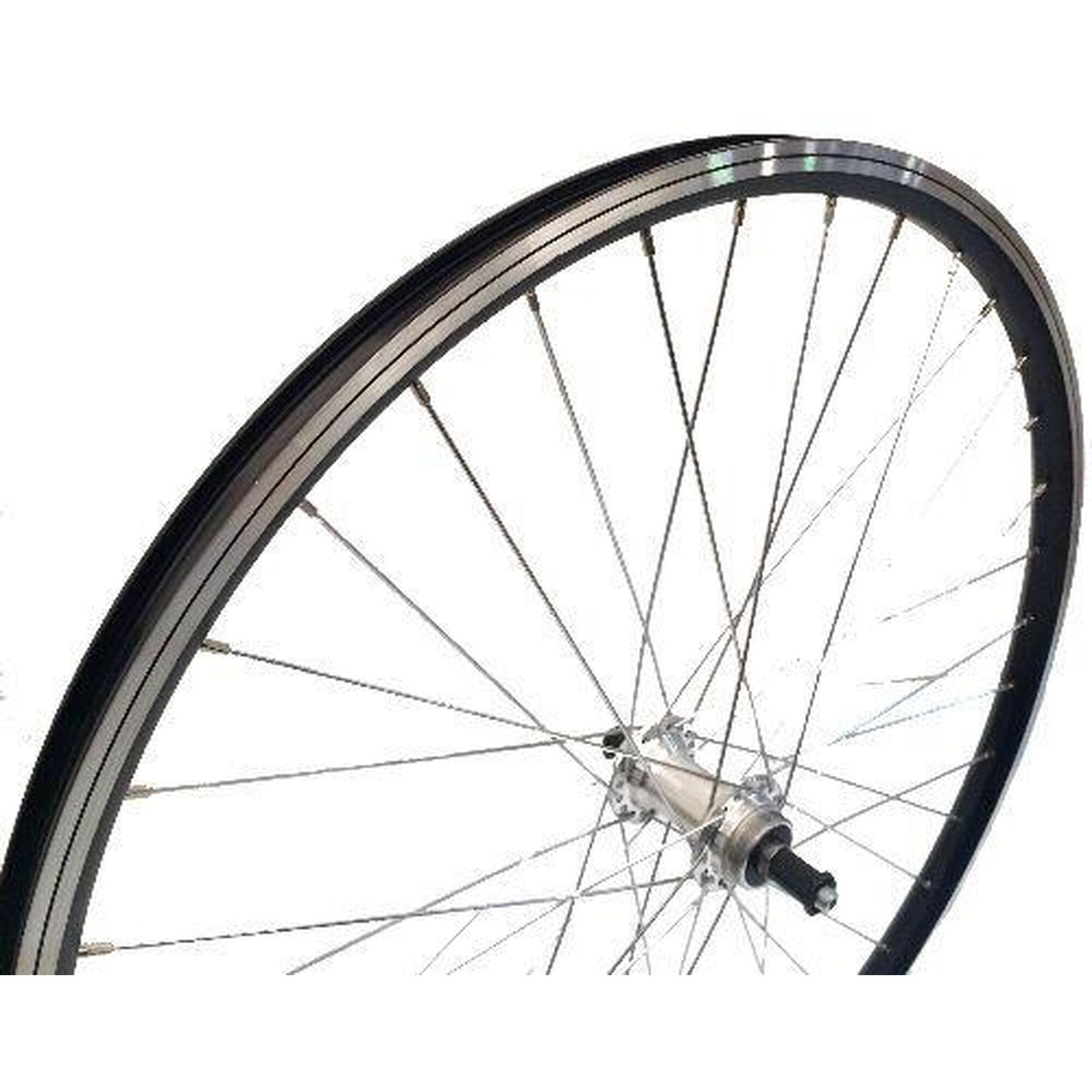 Velox - Roue 26" Vtt Arriere Jante Alu Double Paroi - Roue - Noir - 2,6 - Decathlon