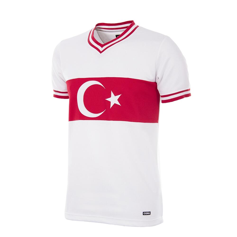 COPA FOOTBALL Retro Voetbalshirt - Heren - Turkije 1979 - Wit