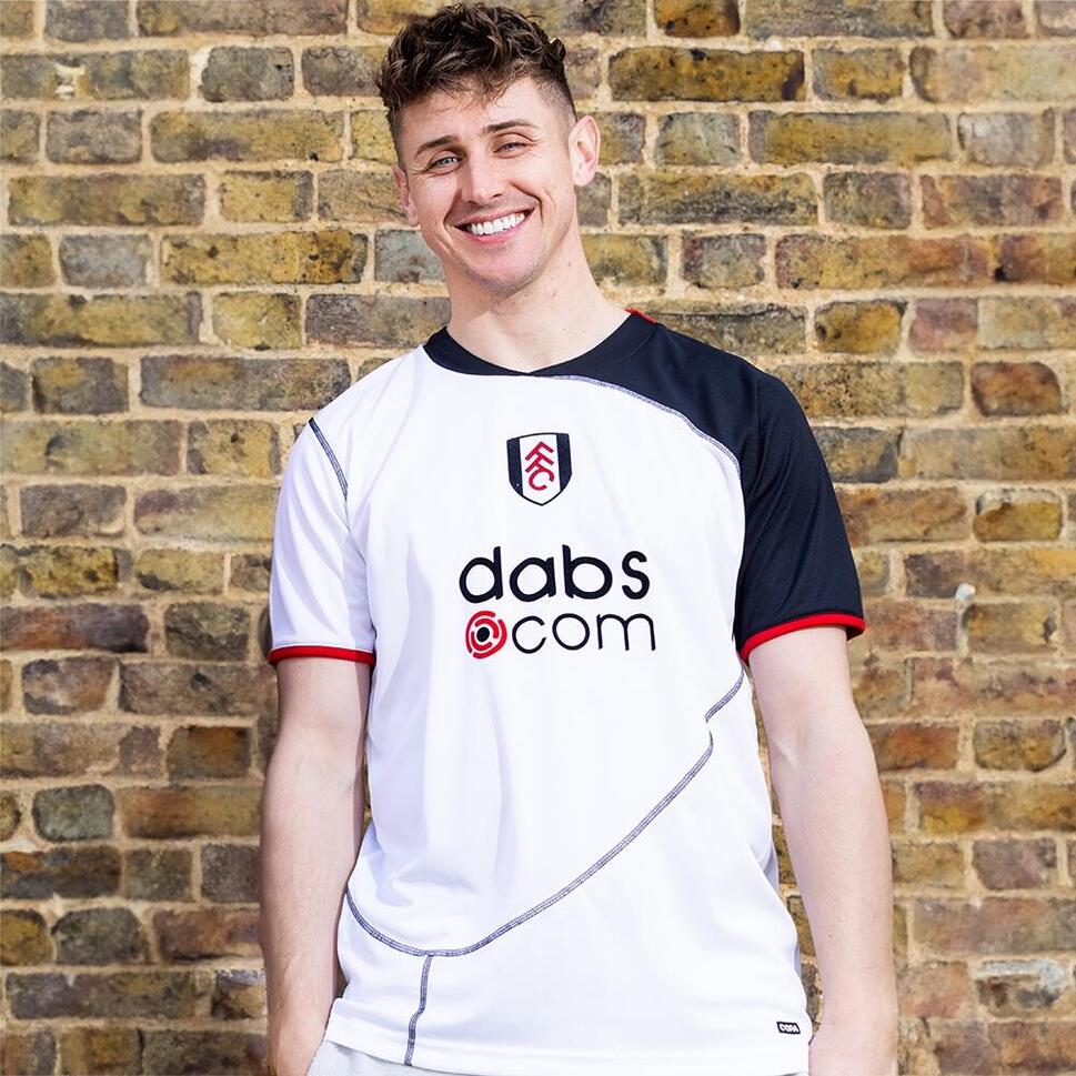 Koszulka retro piłkarska dla dorosłych - Fulham FC 2003-2005 - Biała