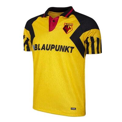Retro voetbalshirt - heren - watford fc 1994/95 - geel