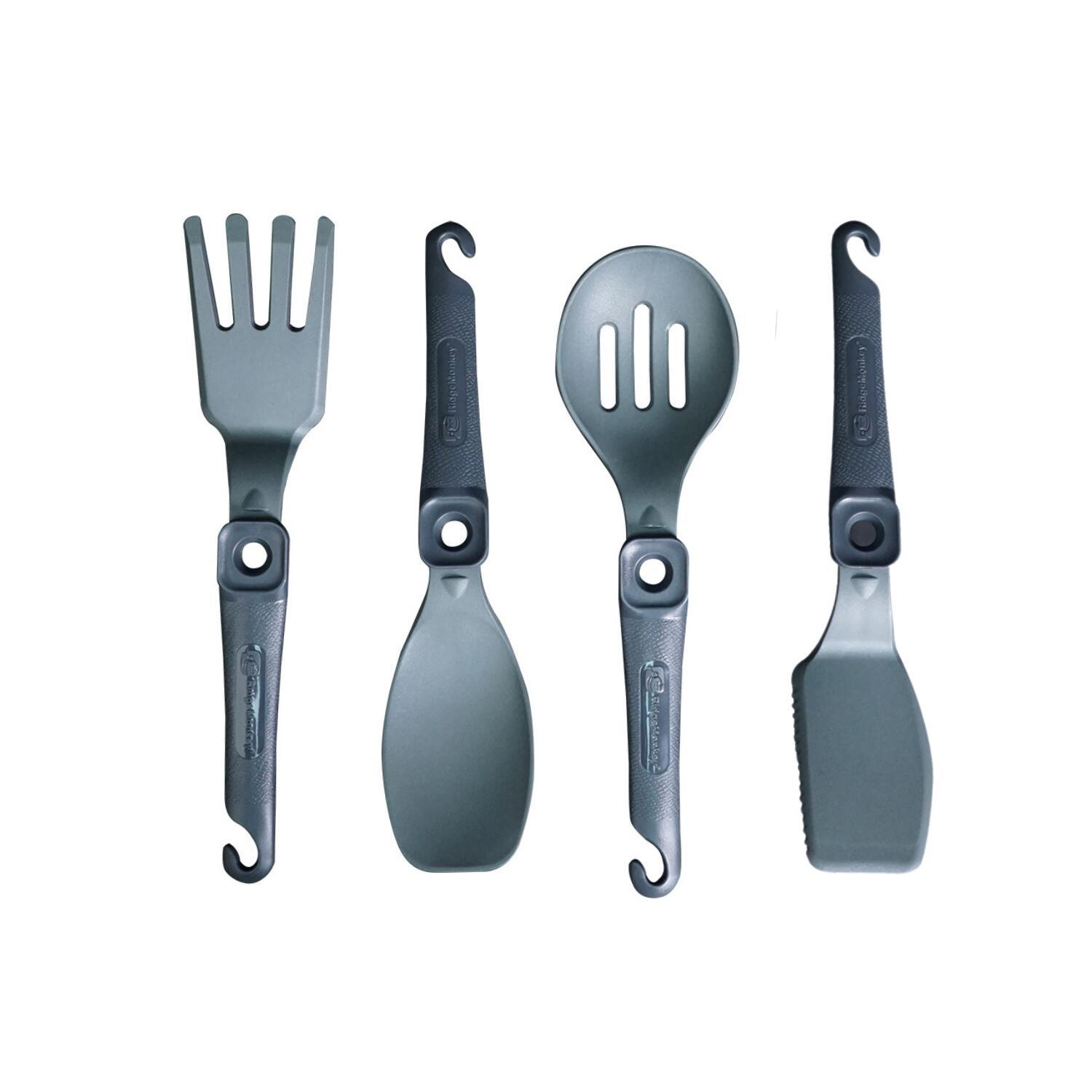 RIDGE MONKEY RidgeMonkey Q-Lock Utensil Set