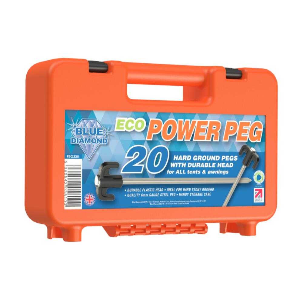 BLUE DIAMOND E-co Power Peg (Case of 20) Orange Box