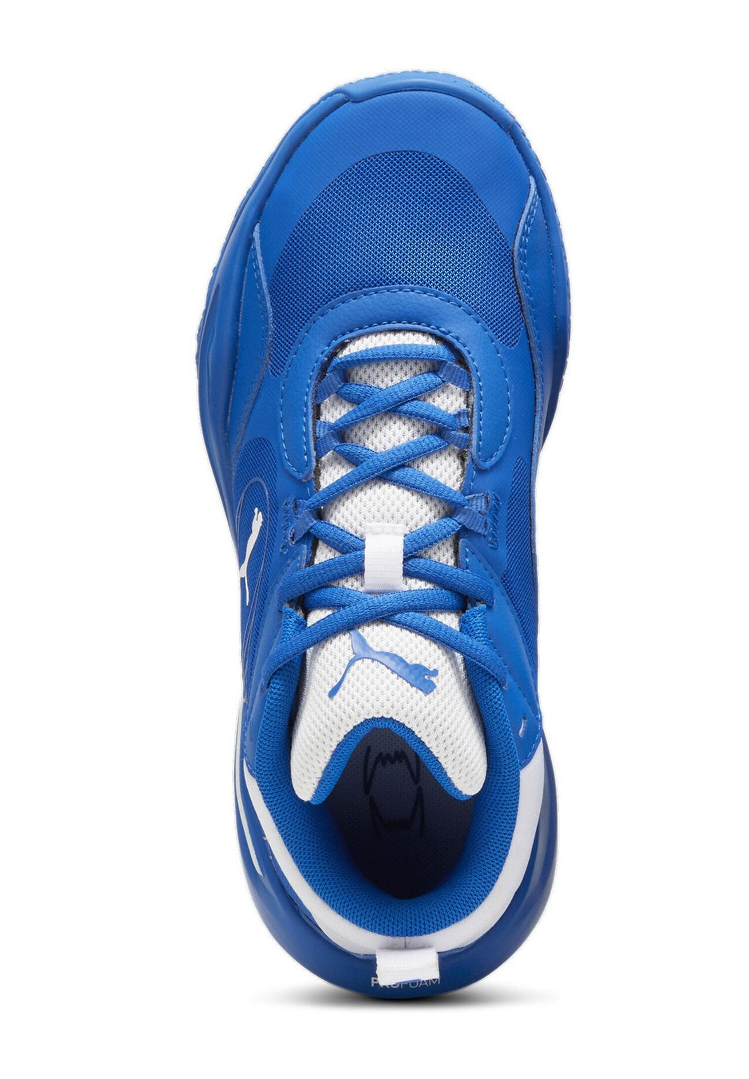Puma PLAYMAKER PRO JR Unisex Kinder Sneaker Sportschuh 310370 05 blau 5/6
