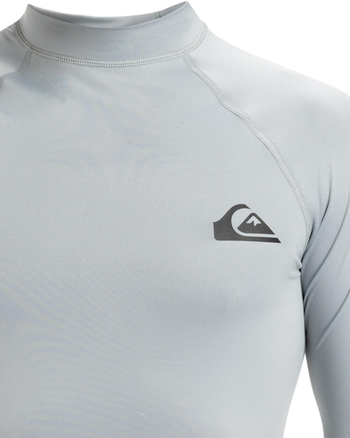 Langärmliges Surf-T-Shirt mit UPF 50 EVERYDAY Grau Herren 3/3