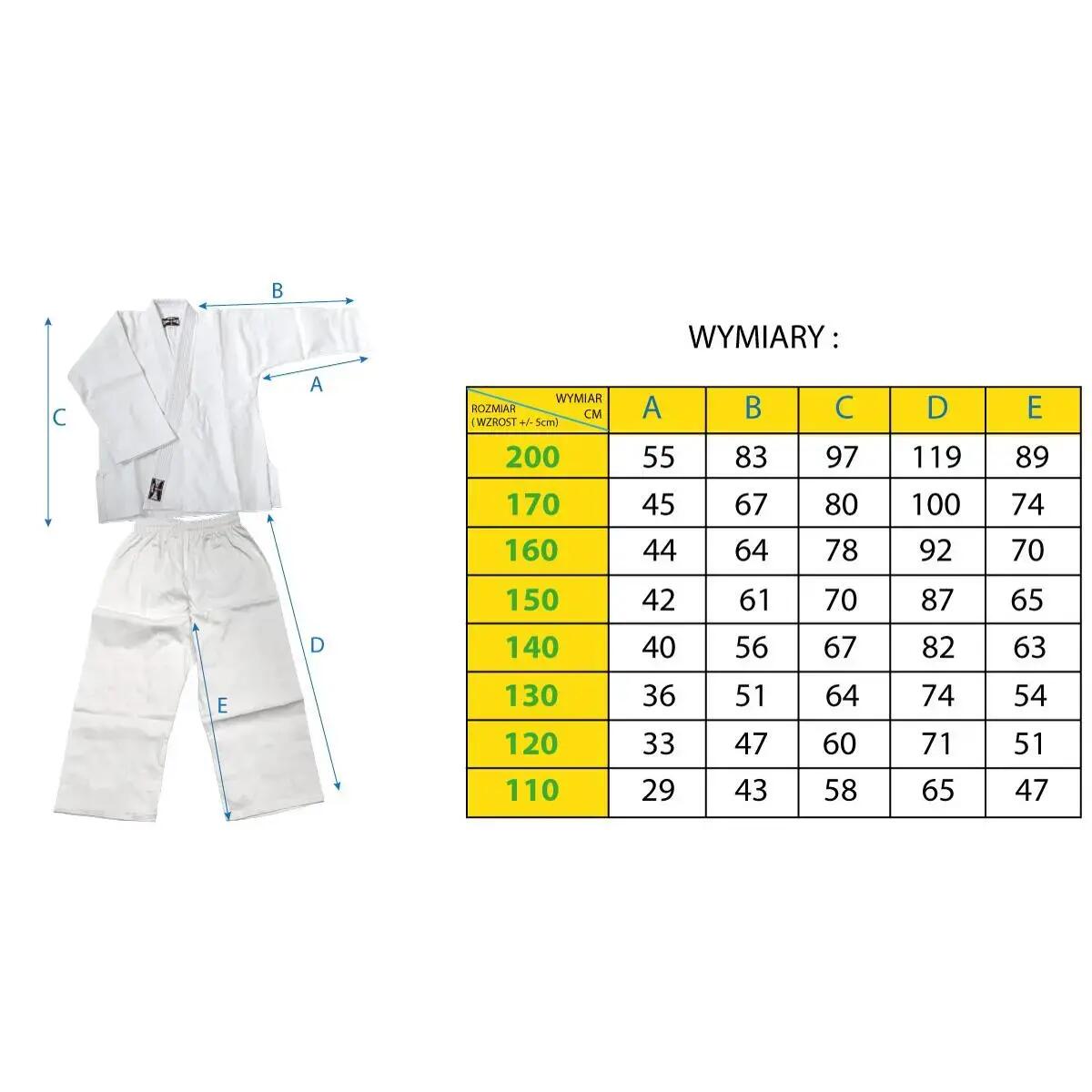 Kimono Ringstar 200cm 3/5