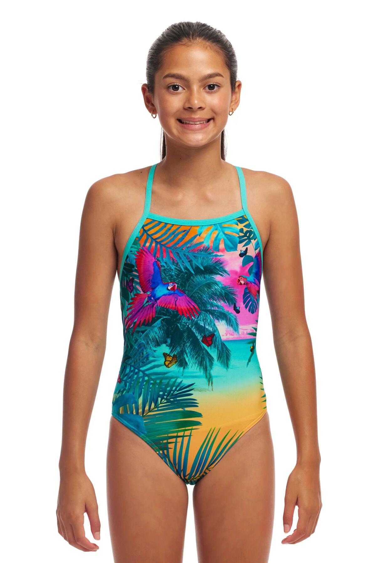 Strój kąpielowy dziewczęcy Funkita The Beach Straped In 2/6