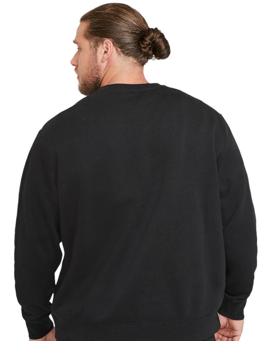 Sudaderas jerseys polares para Hombre Nike Club fleece Negro 2/7