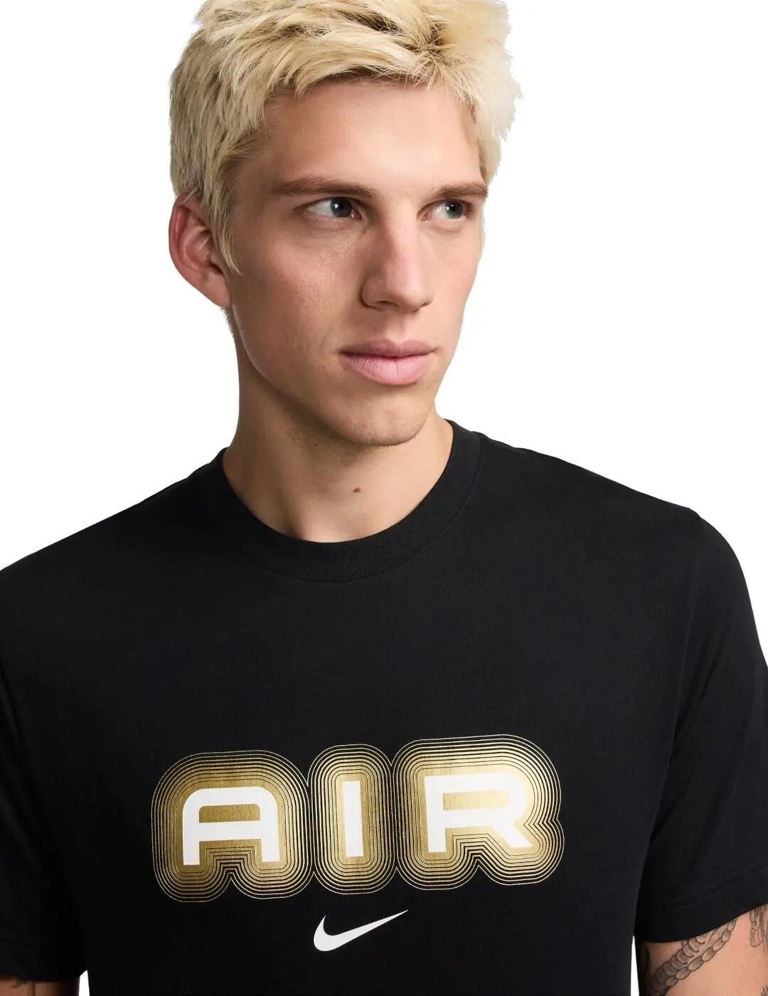 Męskie koszulka ikoniczna grafika nadrukowana AIR GRAPHIC T-SHIRT 3/4