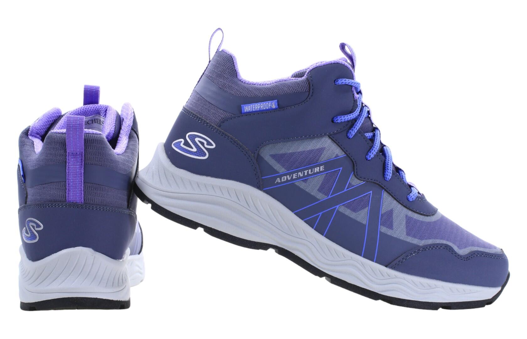 Buty trekkingowe młodzieżowe SKECHERS ADVENTURE BLITZ wodoodporne 3/4