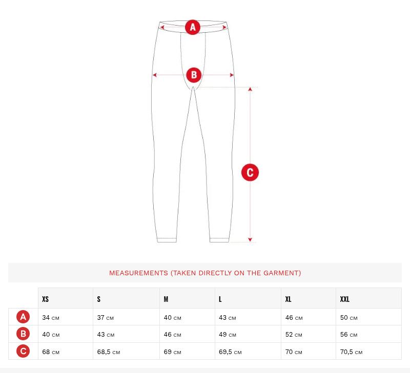Pantaloni intimi termici da uomo Sport invernali Core Airolo Bottom Nero 5/7