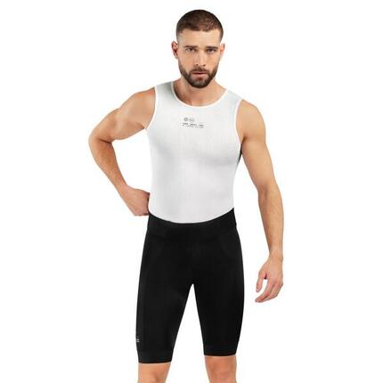 Heren Fietsen korte fietsbroek met zeem Core Ridge Zwart