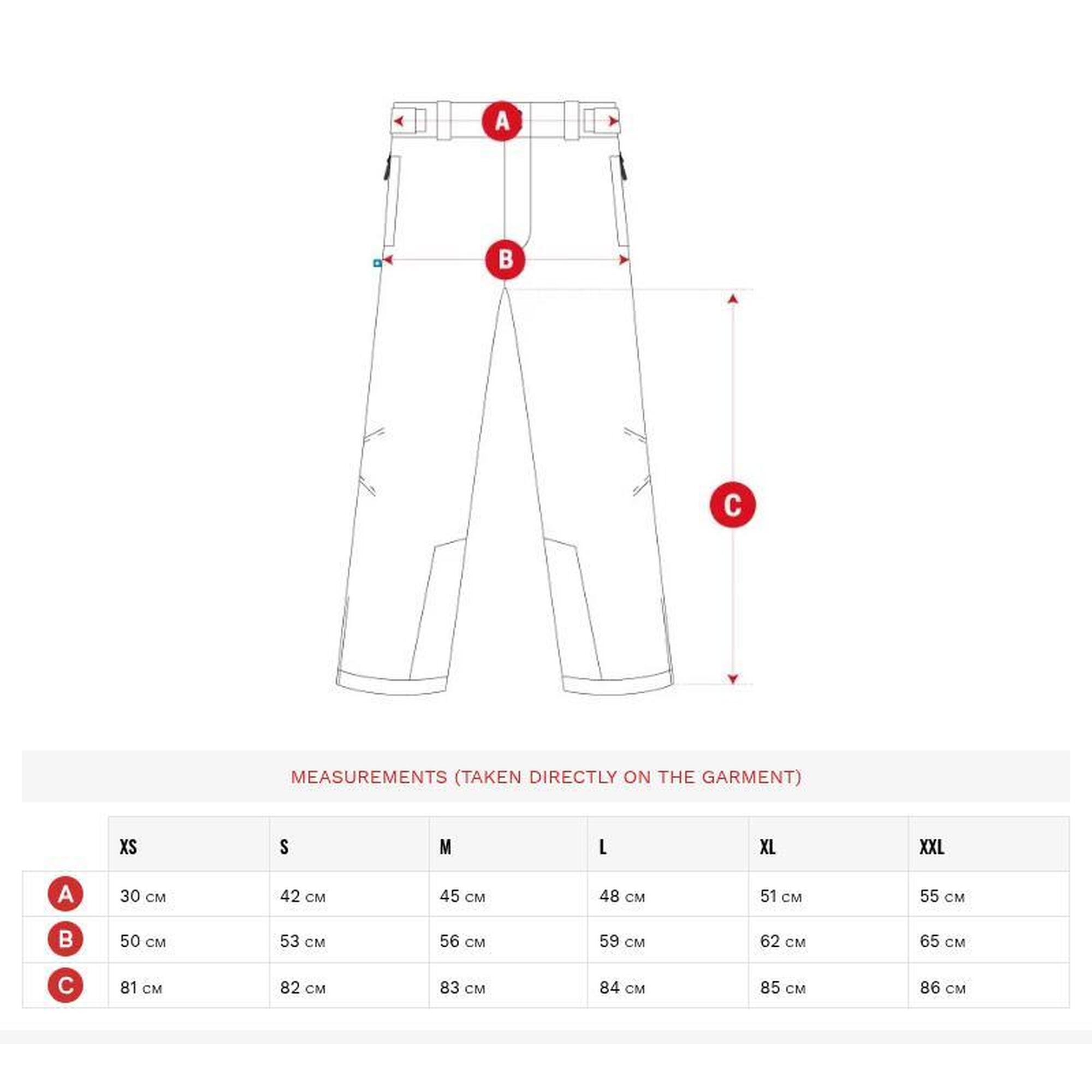Calças de ski & snowboard para homem Desportos de inverno Core Mürren Preto