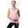 Camisola de alças para mulher Fitness Impact Rosa Chiclete