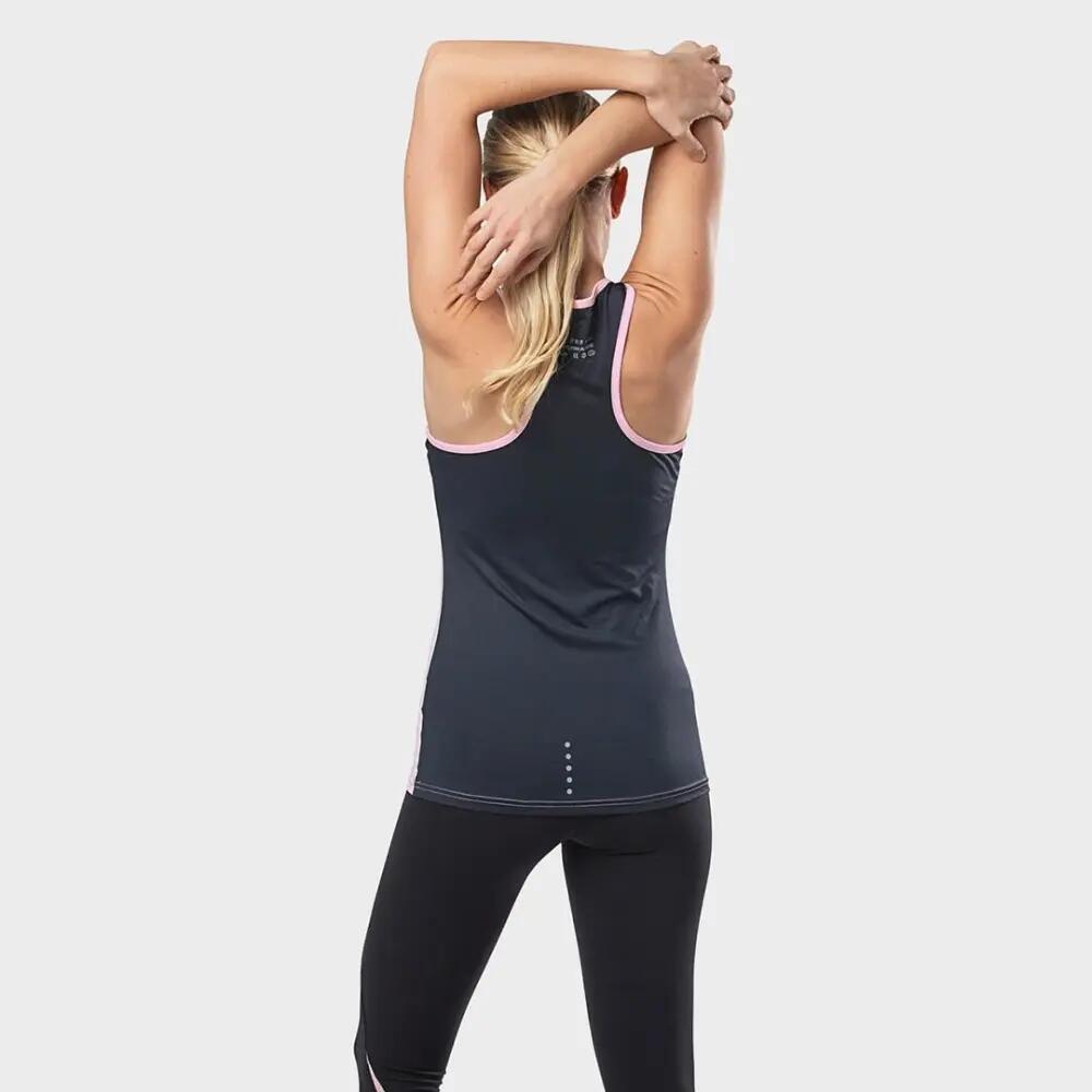 Canotta da donna Fitness Impact Rosa Bubblegum 4/7