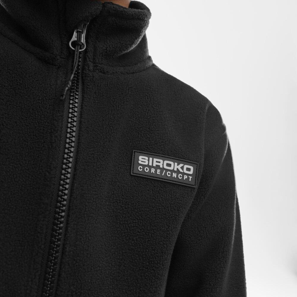 Kinder Wintersport Jungen-Fleecejacke mit durchgehendem Reißverschluss K-Core B 4/7