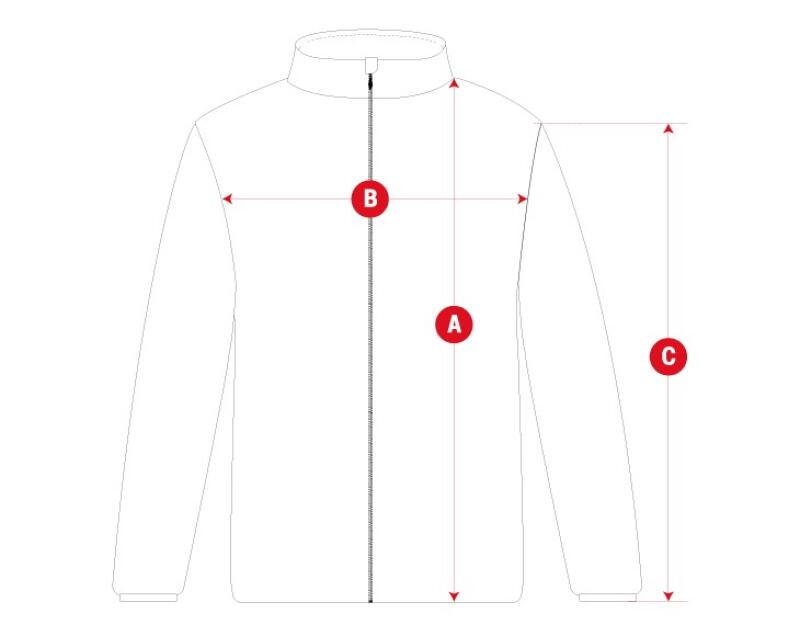 Kinder Wintersport Jungen-Fleecejacke mit durchgehendem Reißverschluss K-Core B 5/7