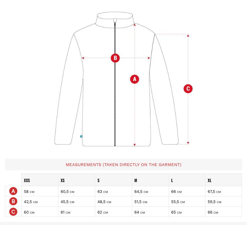 Pile da donna con cerniera zip lunga Sport invernali Core Andermatt Nero 5/7