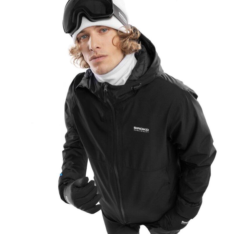 Pánská lyžařská a snowboardová bunda Core Davos Černá