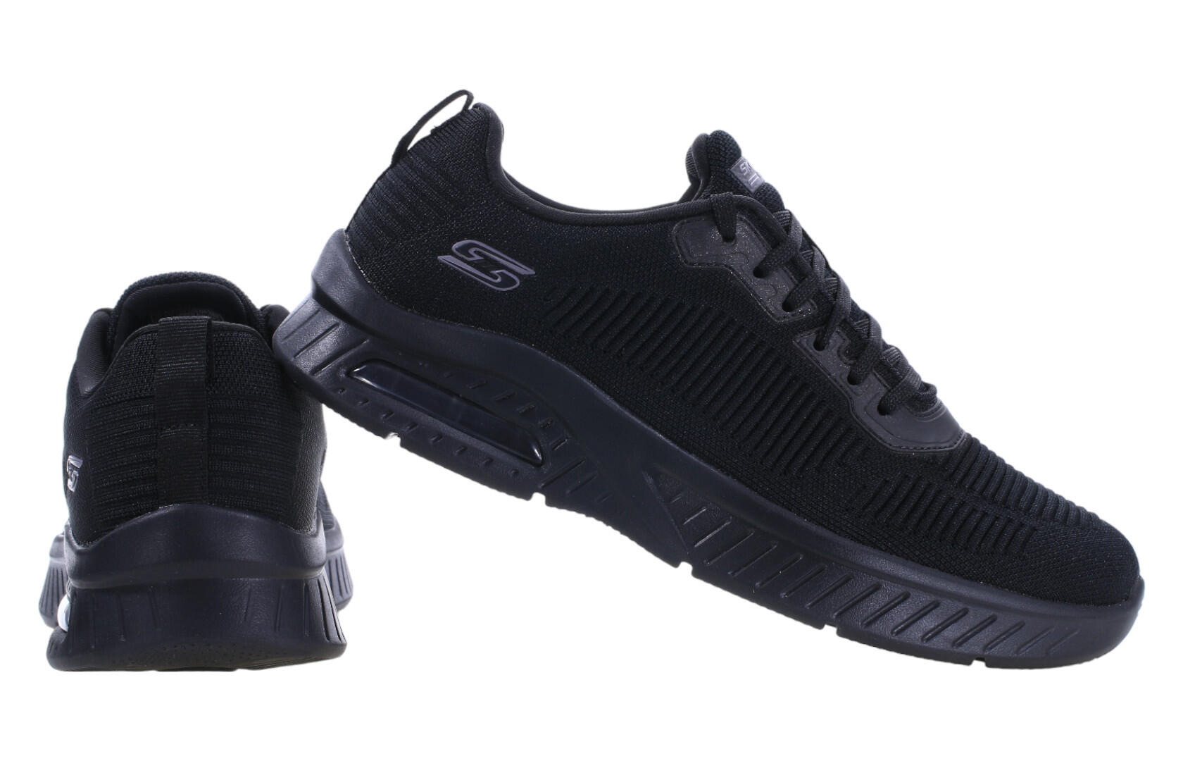 Buty na co dzień męskie SKECHERS SQUAD AIR CLOSE siateczka 3/4