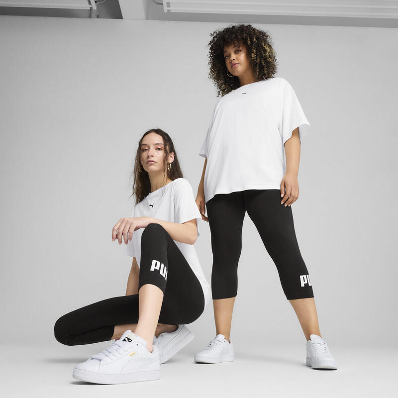 Legging 3/4 à logo N° 1 ESS Femme PUMA Black