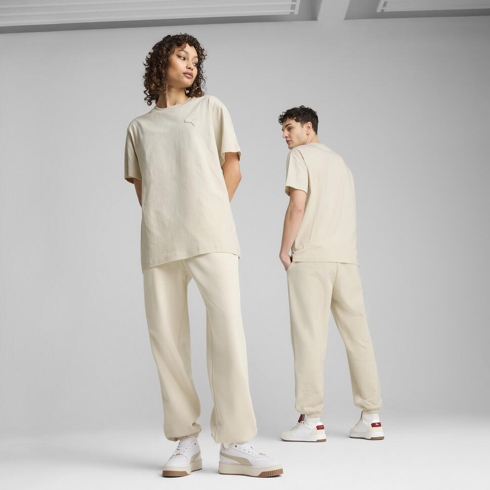 Spodnie dresowe unisex Essentials Elevated PUMA Alpine Snow White
