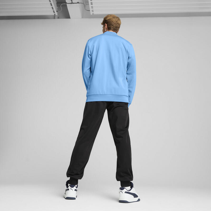 Survêtement style baseball en poly Homme PUMA Team Light Blue