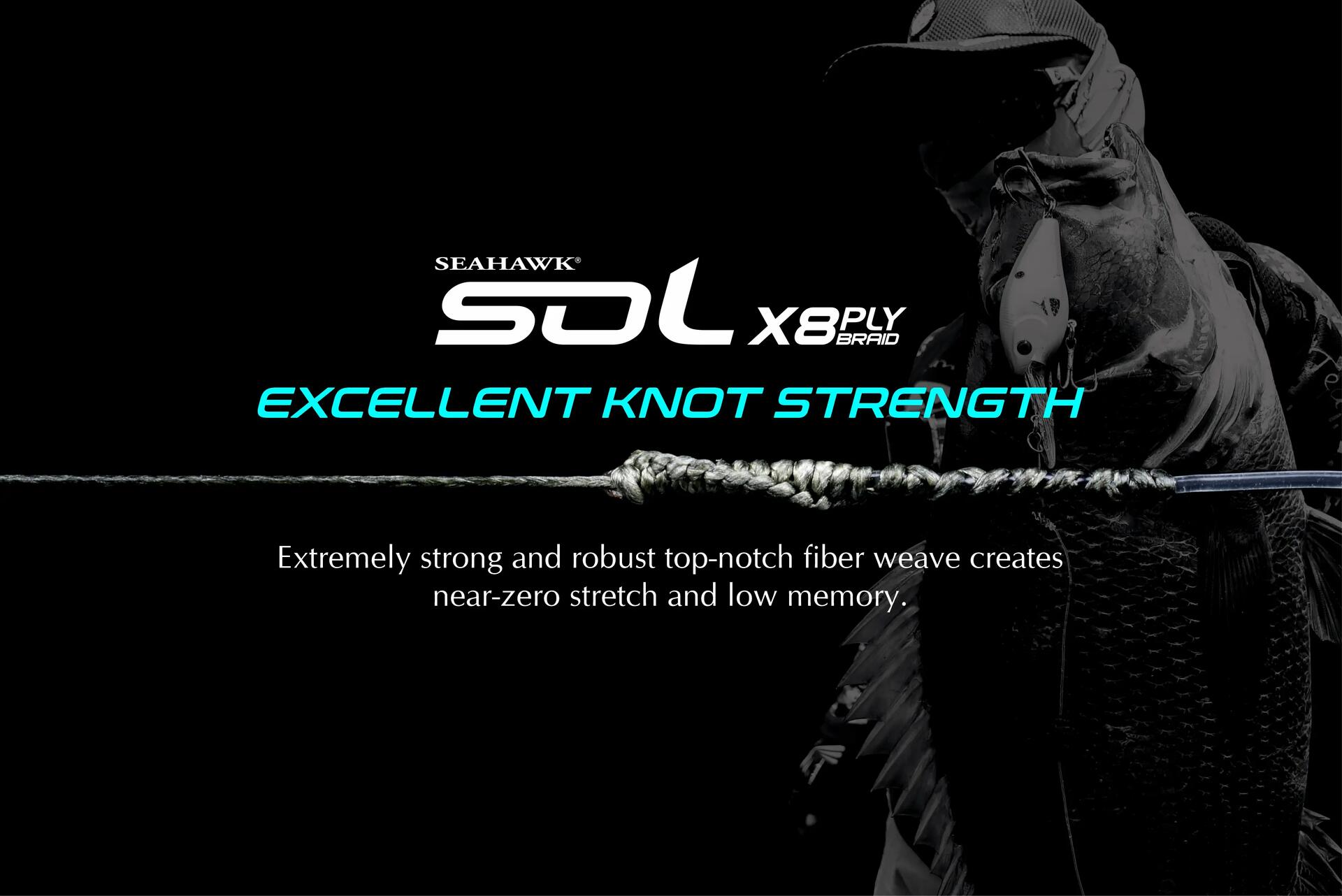 SOL 8X YELLOW 300M BRAIDED LINE