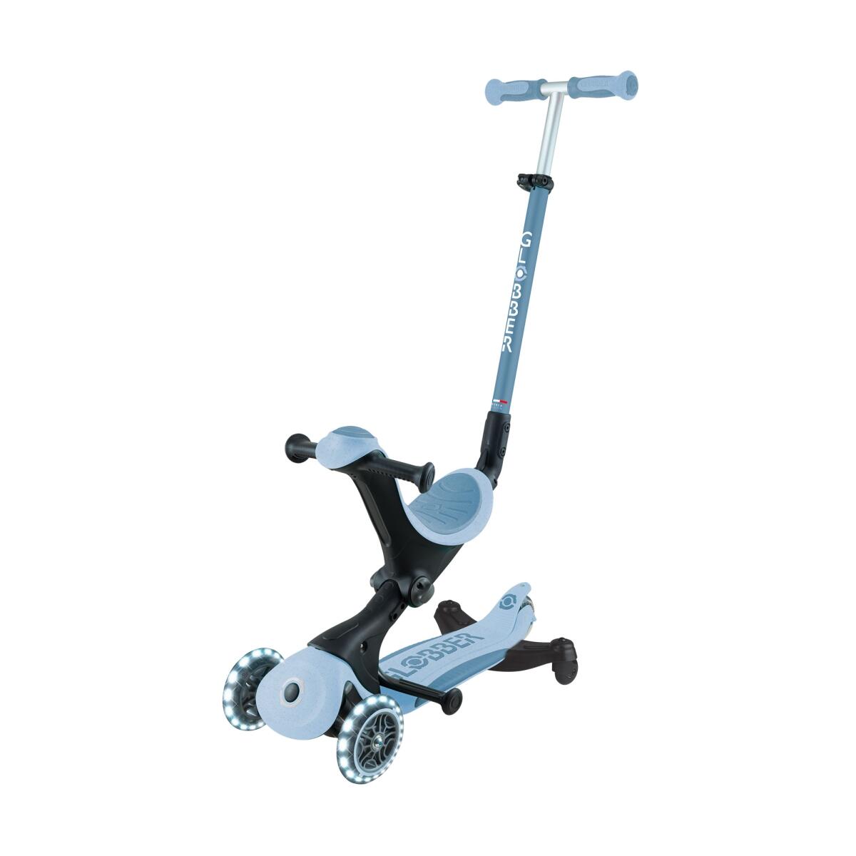 Trottinette évolutive GO-UP DELUXE LIGHTS ECO 360 - Bleu ciel 3/7
