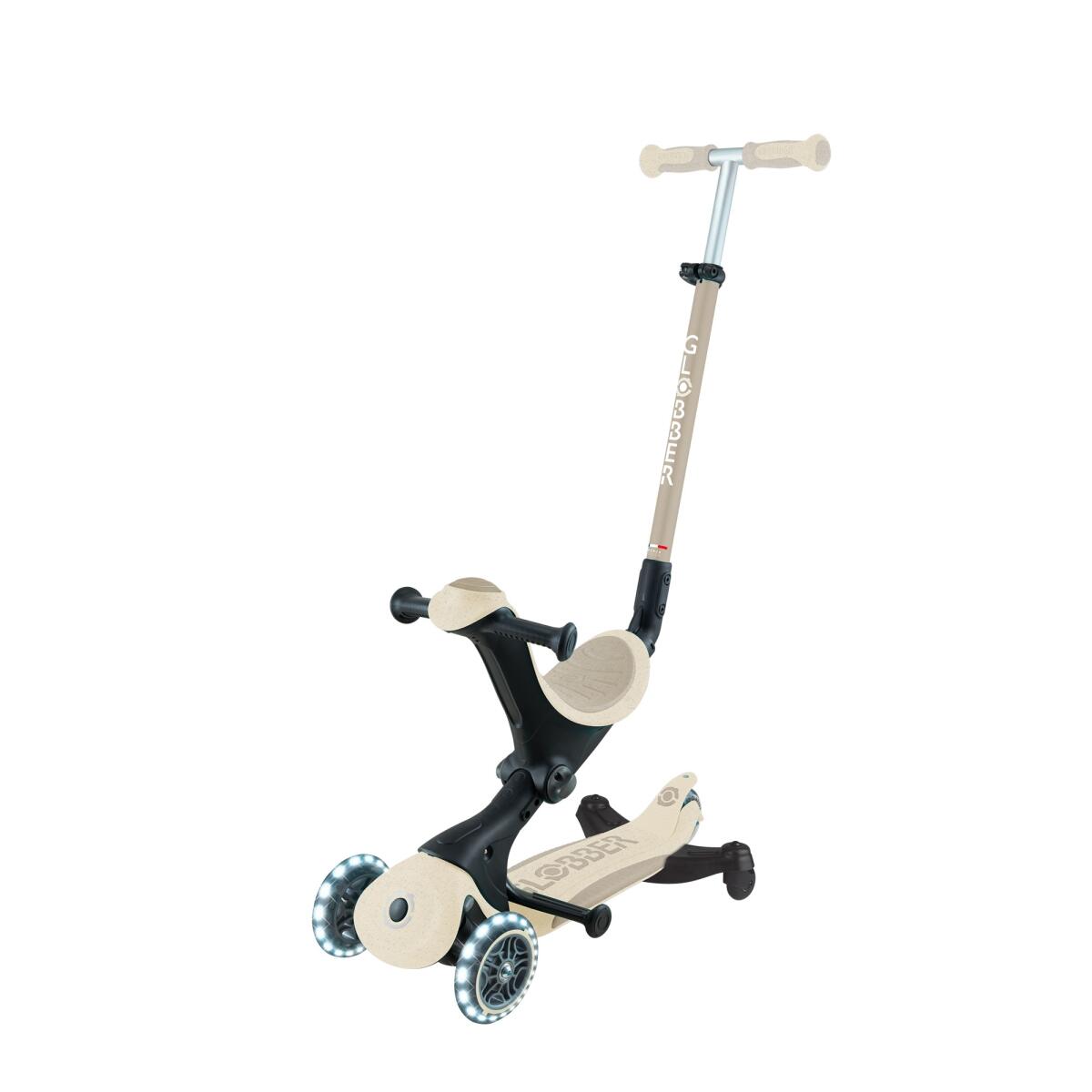 Trottinette évolutive GO-UP DELUXE LIGHTS ECO 360 - Taupe 3/7