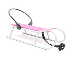 Luge rose ONYX avec dossier