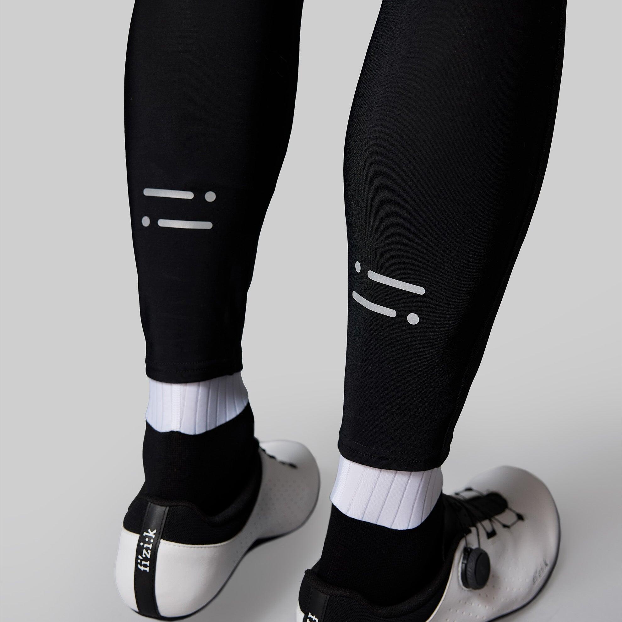 ARSUXEO Pantaloni Da Ciclismo Donna Imbottiti - Lunghi, Elastici, Traspiranti, Con Tasche E Dettagli Riflettenti, Per Mountain Bike E Spinning