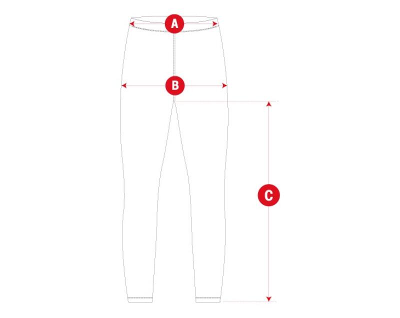 Pantaloni intimi termici da bambini Sport invernali Bambini e bambine K-Core Squ 5/7