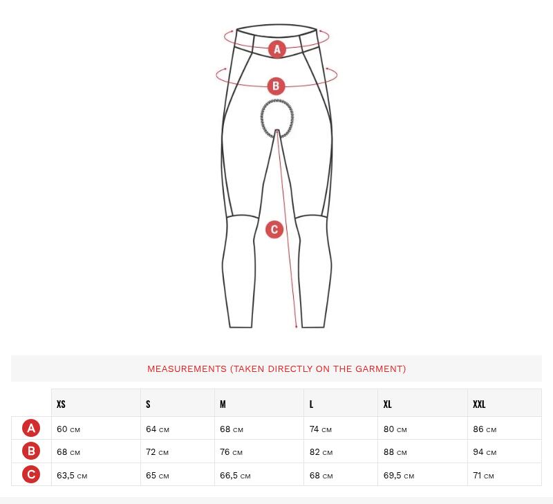 Pantaloni con fondello a gamba lunga uomo Ciclismo Core Topclass Nero 7/7