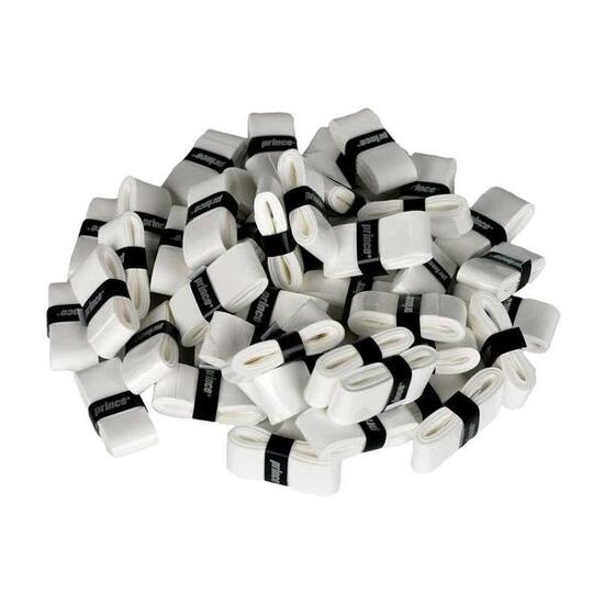 Packung Mit 50 Prince Tackypro Overgrips In Weiss
