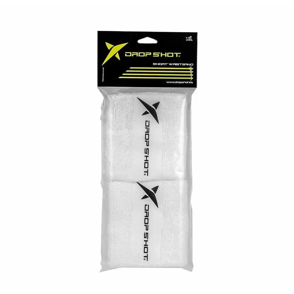 White Drop Shot Long Wristband