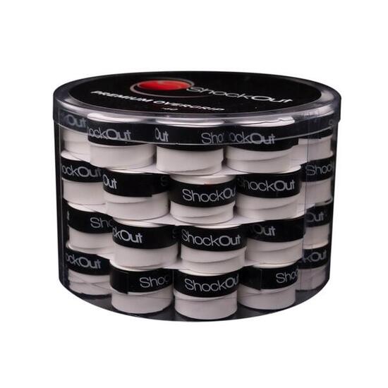 Dose Mit 60 Weichen Premium Overgrips In Weiss