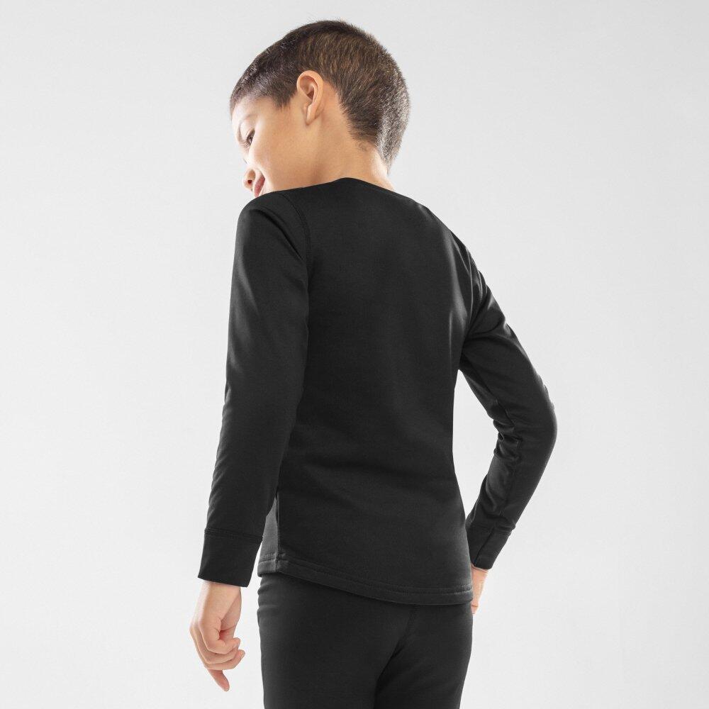 Sous-maillot thermique garçon Sports d'hiver Enfants K-Core Ink Noir 3/7
