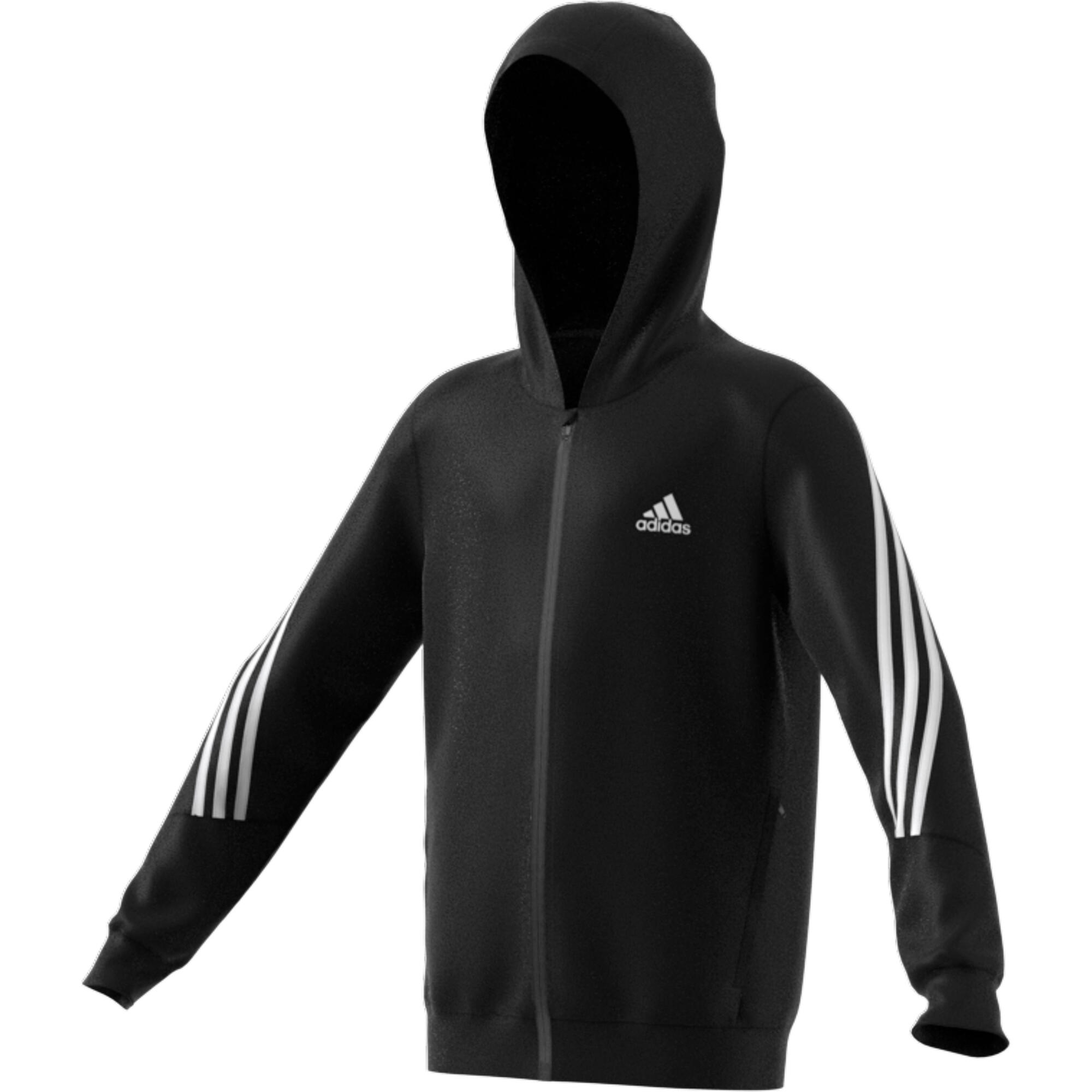 Kapuzensweatjacke AEROREADY Primegreen 3-Streifen Jungen ADIDAS 3/5