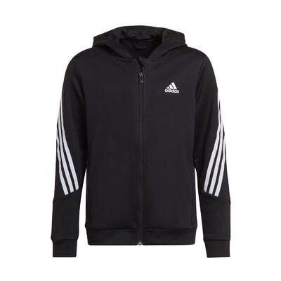 Kinderjas adidas aeroready primegreen 3-stripes full-zip