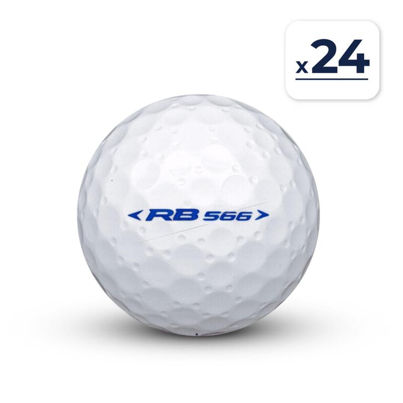 Seconde vie - 24 Balles de Golf RB 566 - Pearl - Excellent état