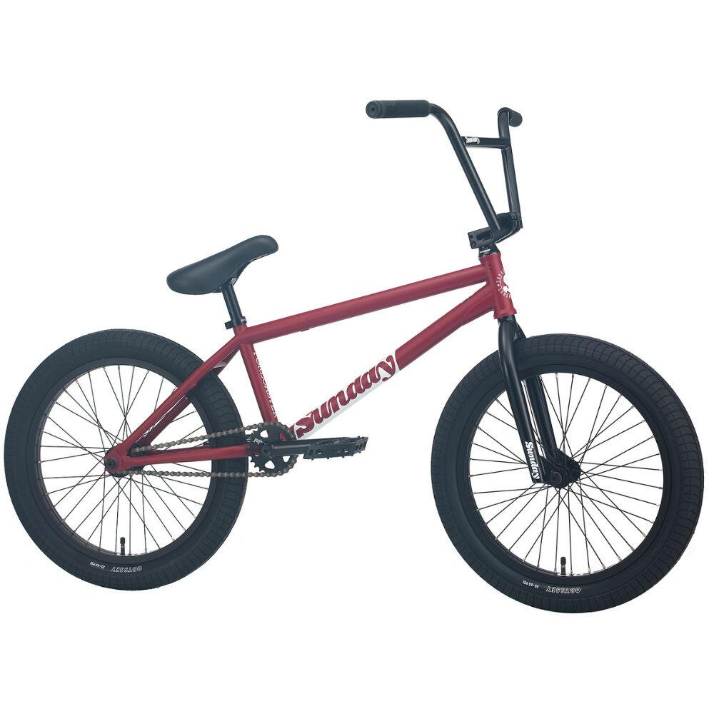 BMX Fiets Sunday Forecaster 20.75" Bordeaux 3/5