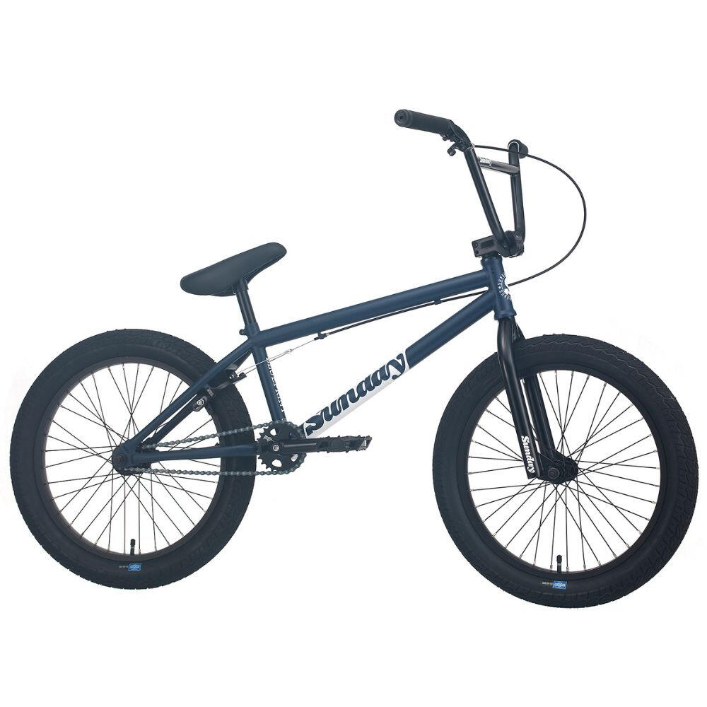 BMX Sunday Blueprint 20" - Mat Middernacht Blauw 3/3