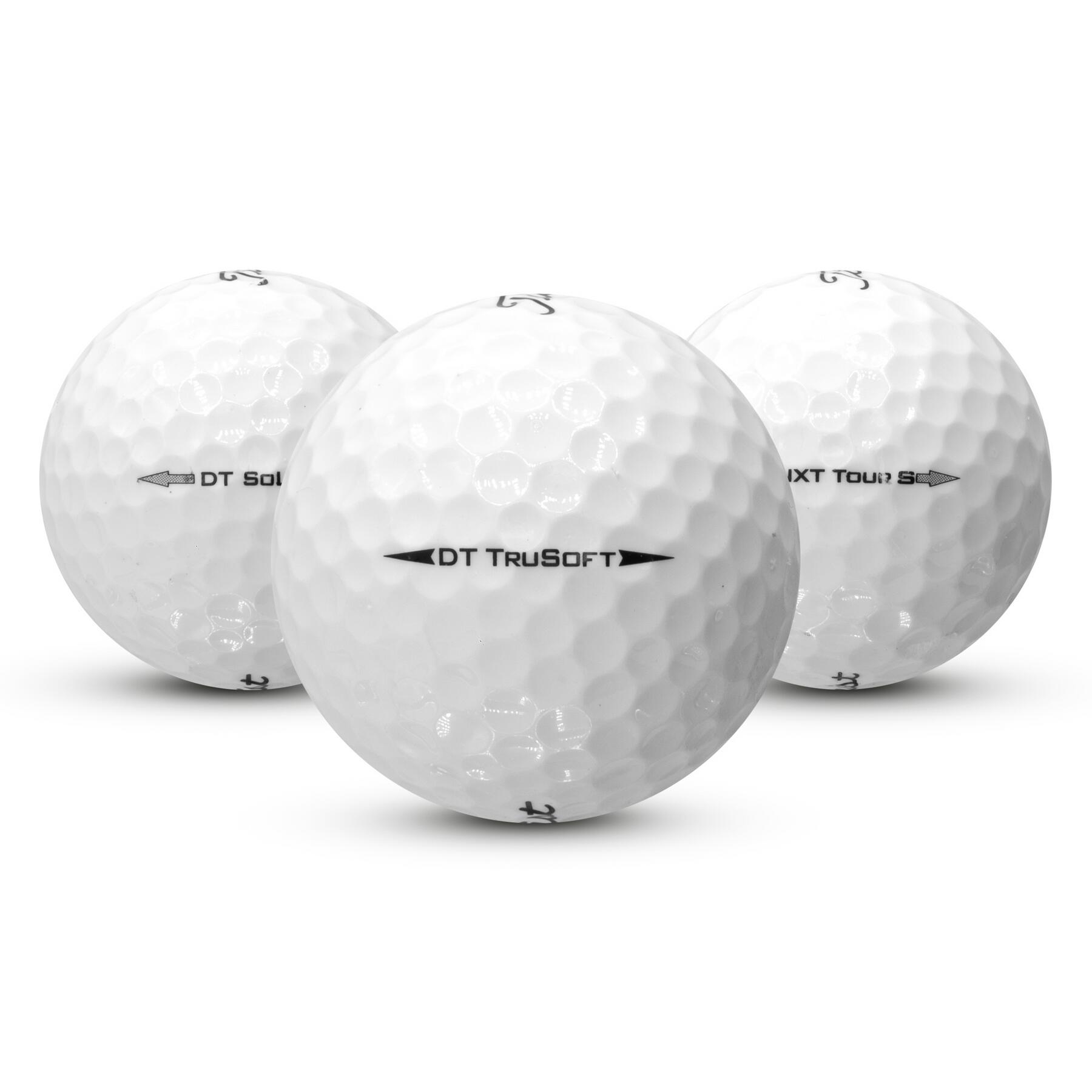 Seconde vie - 50 Balles de Golf Mix -A/B- Trés Bon état 2/3