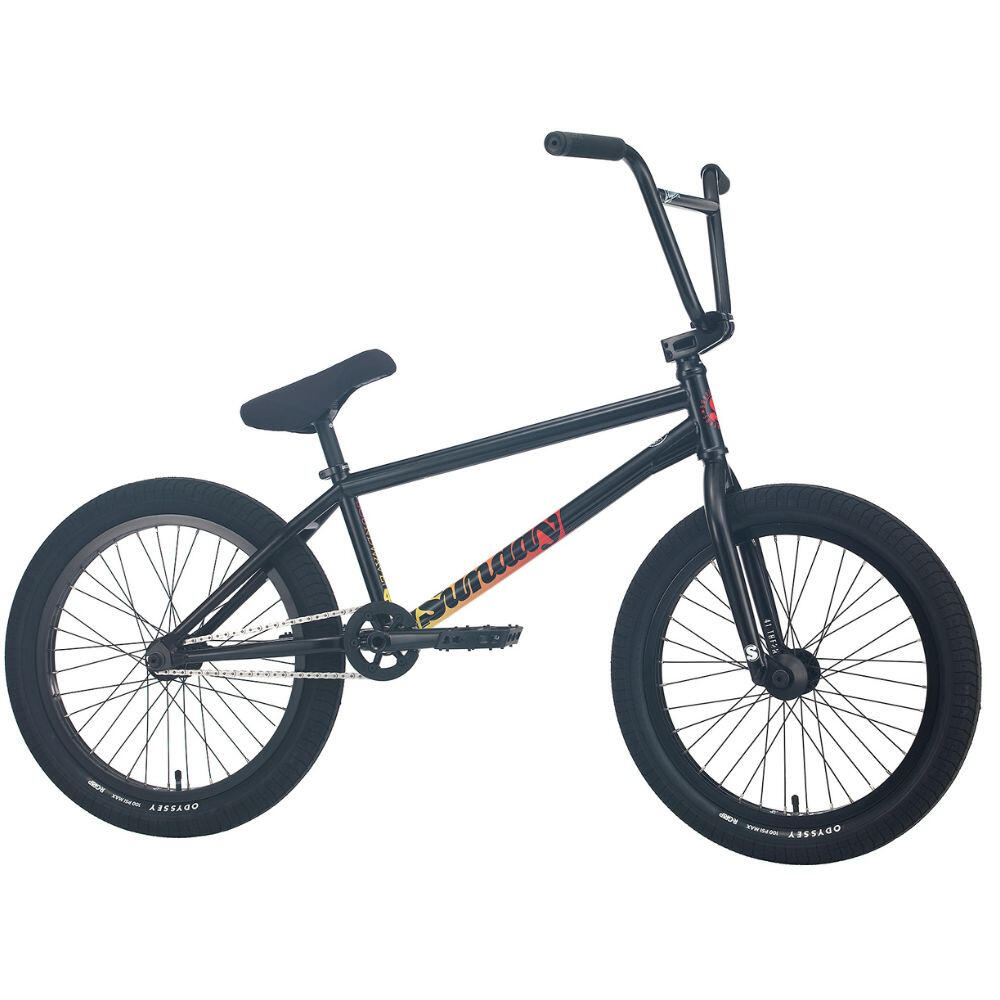 BMX fiets Sunday Soundwave 21" LHD Zwart (Gary Young Signature) 4/4