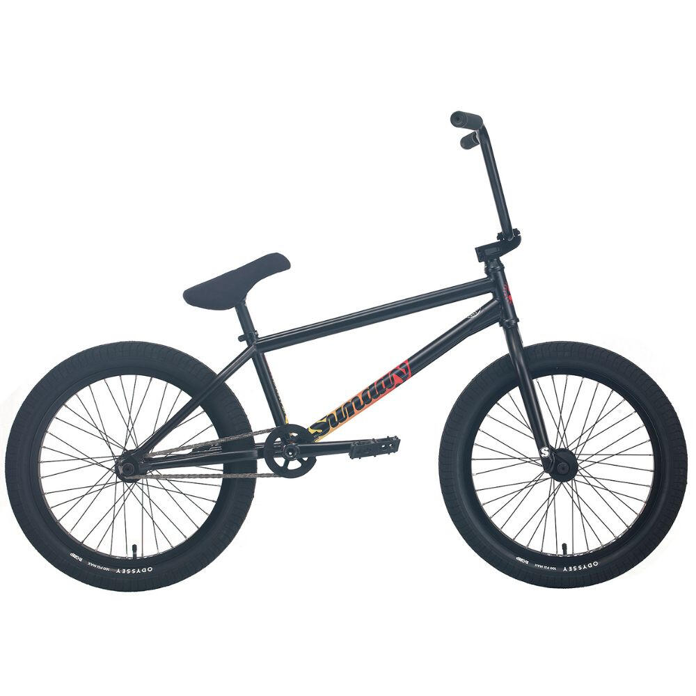 BMX fiets Sunday Soundwave 21" LHD Zwart (Gary Young Signature) 2/4