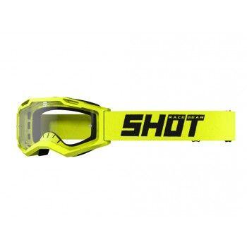 Masque Shot Assault 2.0 Solid Jaune Fluo Brillant 2/2