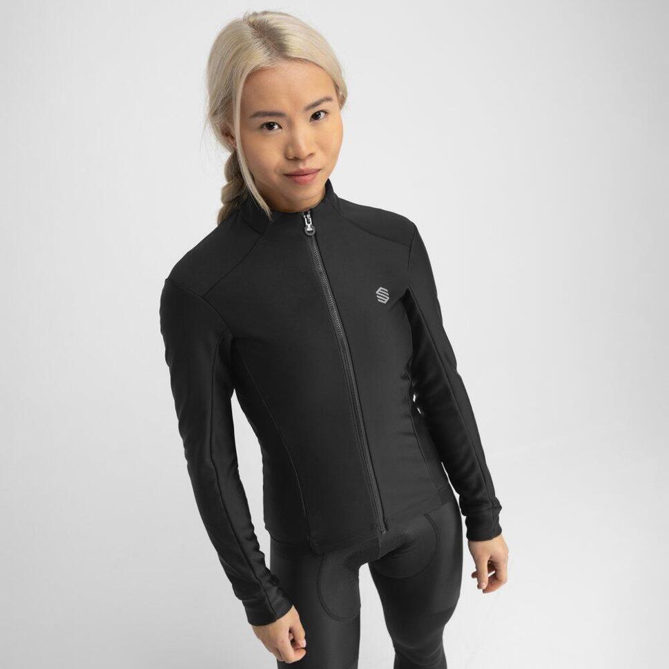 Kurtka rowerowa softshell damska J1 Vermont