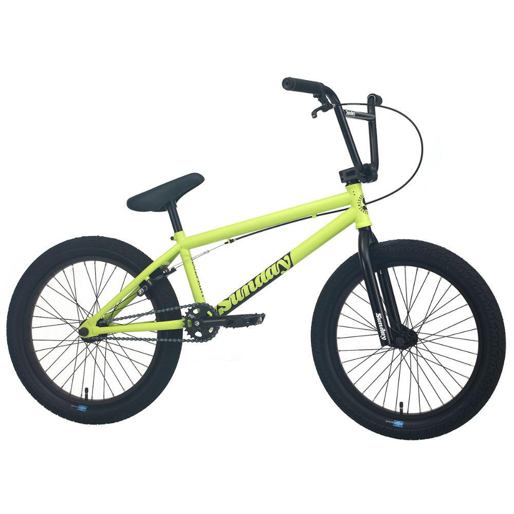 BMX Sunday Blueprint 20" Mat Kiwi Groen 3/3