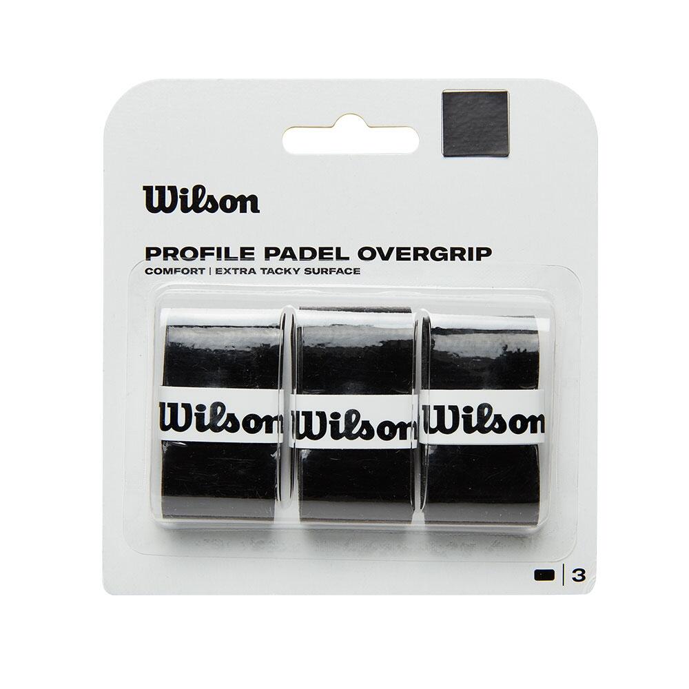Overgrip Padel Wilson Profile Nero 1/2