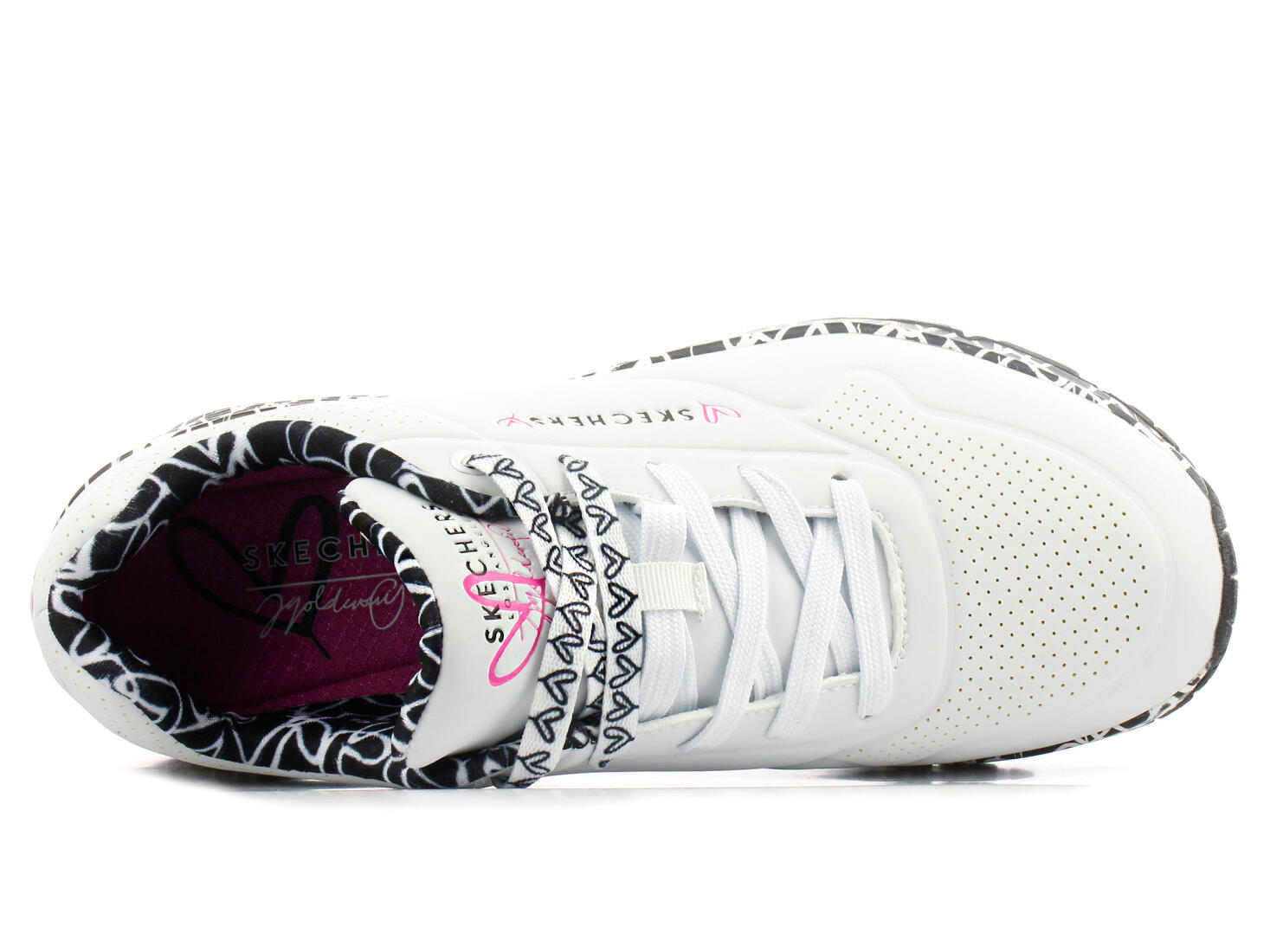 Buty na co dzień damskie SKECHERS UNO LOVING LOVE 3/4
